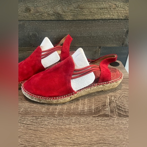 Toni Pons 'Nuria' Suede Wedge Sandal Size 6.5 Made in Spain 🇪🇸 - Picture 11 of 16